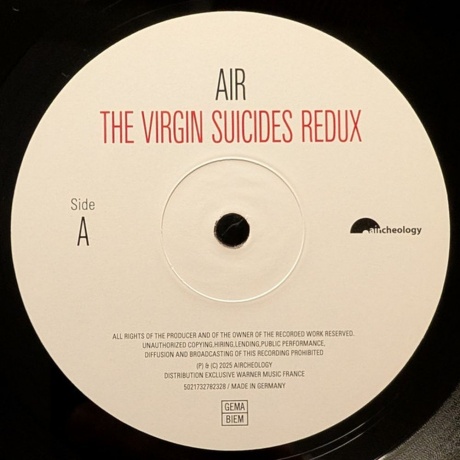 Air - The Virgin Suicides Redux (5021732782328) виниловая пластинка - фото 5