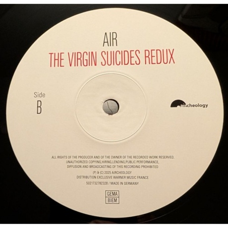 Air - The Virgin Suicides Redux (5021732782328) виниловая пластинка - фото 6