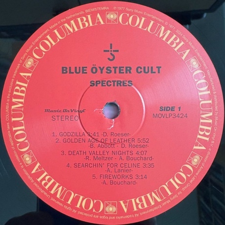 Blue Oyster Cult - Spectres (8719262038738) виниловая пластинка - фото 3