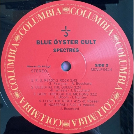Blue Oyster Cult - Spectres (8719262038738) виниловая пластинка - фото 4