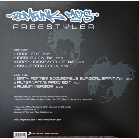 Bomfunk MC's - Freestyler (coloured) (8719262041158) виниловая пластинка - фото 2