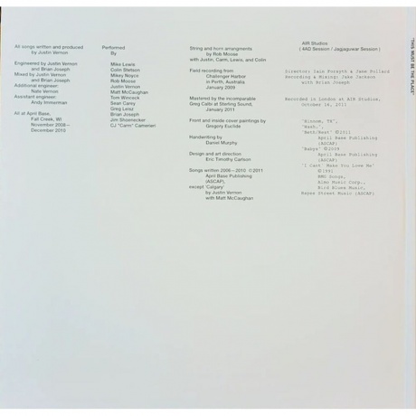 Bon Iver - Bon Iver, Bon Iver (coloured) (0656605243535) виниловая пластинка - фото 2