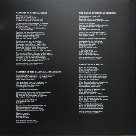 Darkthrone - Under A Funeral Moon (0801056803511) виниловая пластинка - фото 2