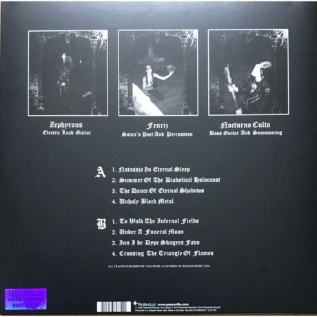 Darkthrone - Under A Funeral Moon (0801056803511) виниловая пластинка - фото 4