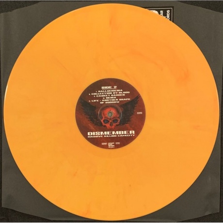 Dismember - Massive Killing Capacity (coloured) (4065629668617) виниловая пластинка - фото 4