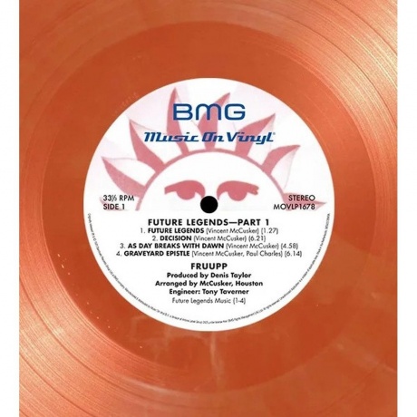 Fruupp - Future Legends (coloured) (8719262039681) виниловая пластинка - фото 3