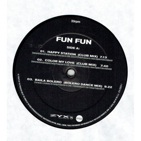 Fun Fun - Greatest Hits &amp; Remixes (0090204528486) виниловая пластинка - фото 3