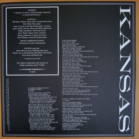 Kansas - Masque (coloured) (8719262039582) виниловая пластинка - фото 6