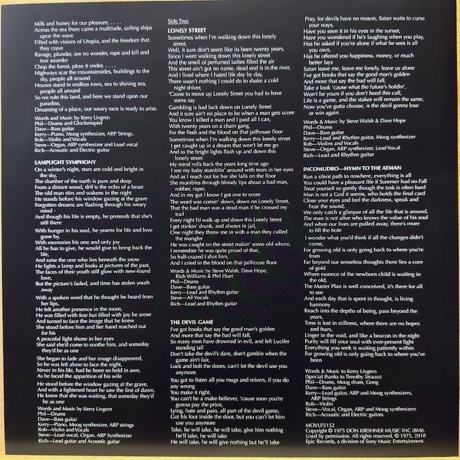 Kansas - Song For America (coloured) (8719262039575) виниловая пластинка - фото 4