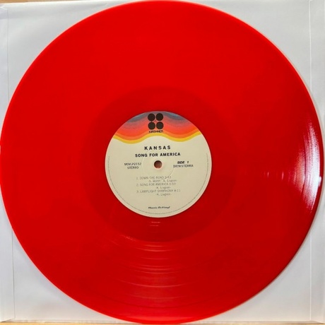 Kansas - Song For America (coloured) (8719262039575) виниловая пластинка - фото 5