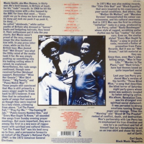 Max Romeo &amp; The Upsetters - War Ina Babylon (0600753429679) виниловая пластинка - фото 2