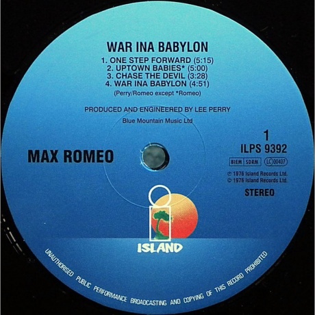 Max Romeo &amp; The Upsetters - War Ina Babylon (0600753429679) виниловая пластинка - фото 3