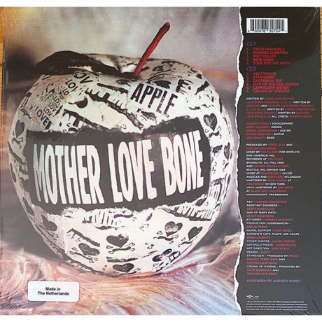 Mother Love Bone - Apple (0602478357541) виниловая пластинка - фото 3