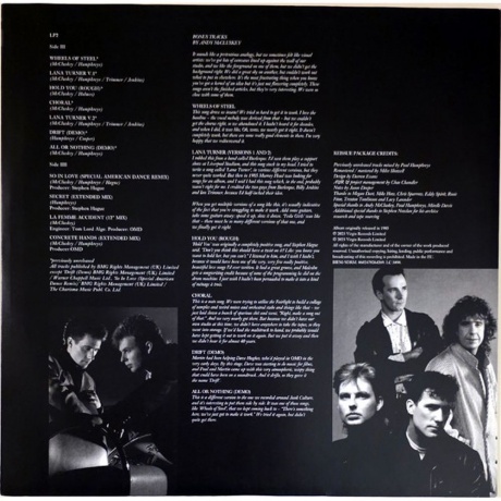 Orchestral Manoeuvres In The Dark - Crush - deluxe (0602478264269) виниловая пластинка - фото 9