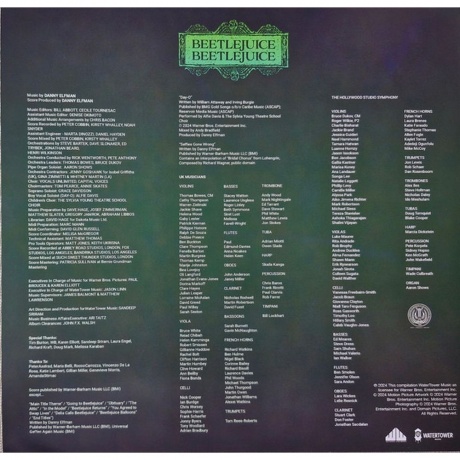 OST - Beetlejuice Beetlejuice (Danny Elfman) (coloured) (0850068977666) виниловая пластинка - фото 4