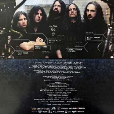 Symphony X - Iconoclast (coloured) (0727361246273) виниловая пластинка - фото 8
