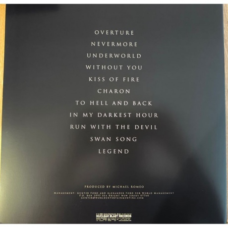 Symphony X - Underworld (coloured) (4065629750817) виниловая пластинка - фото 5