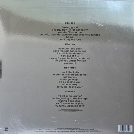 Michael Buble - It's Time (deluxe) (0093624831105) виниловая пластинка - фото 2