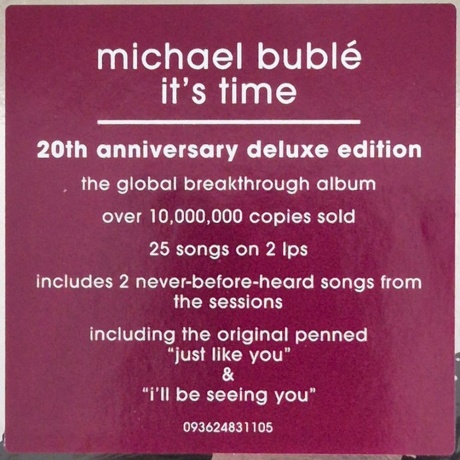 Michael Buble - It's Time (deluxe) (0093624831105) виниловая пластинка - фото 3