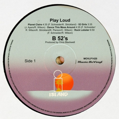 The B-52's - The B-52's (0600753594889) виниловая пластинка - фото 4