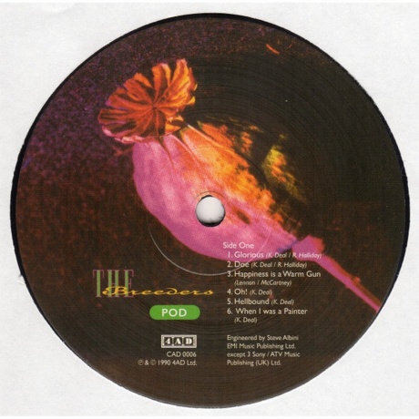 The Breeders - Pod (0652637000603) виниловая пластинка - фото 5