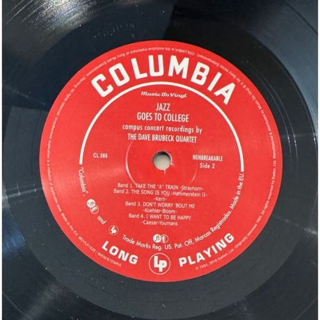 Dave Brubeck - Jazz Goes To College (8719262036079) - фото 4