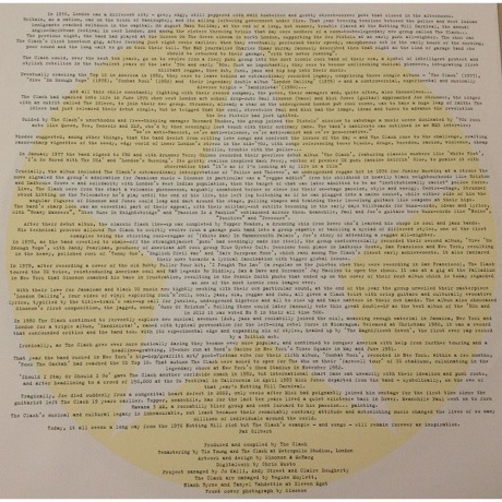 The Clash - Hits Back (0198029470611) виниловая пластинка - фото 8