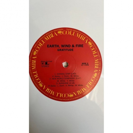 Earth, Wind &amp; Fire - Gratitude (coloured) (8719262039568) - фото 11