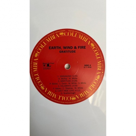Earth, Wind &amp; Fire - Gratitude (coloured) (8719262039568) - фото 12