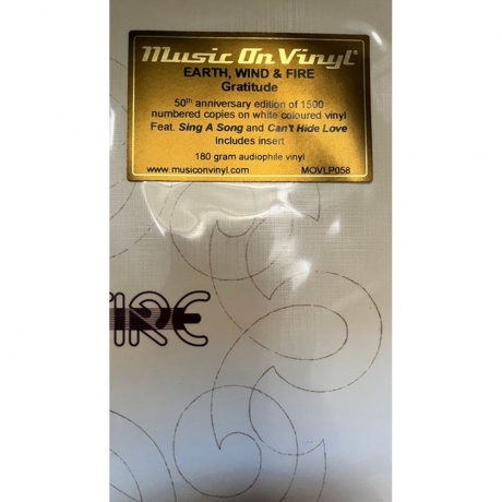 Earth, Wind &amp; Fire - Gratitude (coloured) (8719262039568) - фото 3