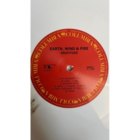 Earth, Wind &amp; Fire - Gratitude (coloured) (8719262039568) - фото 10