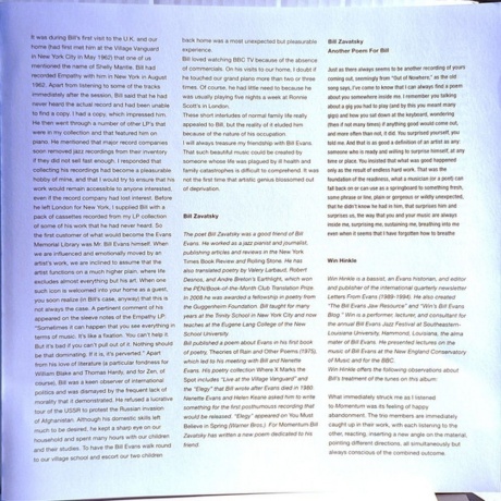 Bill Evans - Momentum (coloured) (8719262037755) виниловая пластинка - фото 9