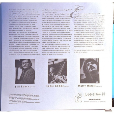Bill Evans - Momentum (coloured) (8719262037755) виниловая пластинка - фото 10