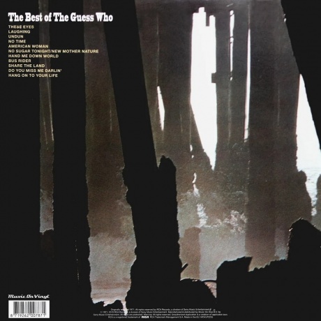 The Guess Who - The Best Of (8719262007871) виниловая пластинка - фото 2