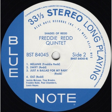 Freddie Redd - Shades Of Redd (0602468070115) виниловая пластинка - фото 4