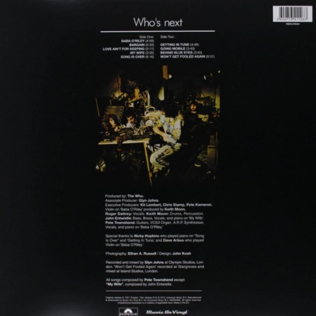 The Who - Who's Next (0600753411087) - фото 2