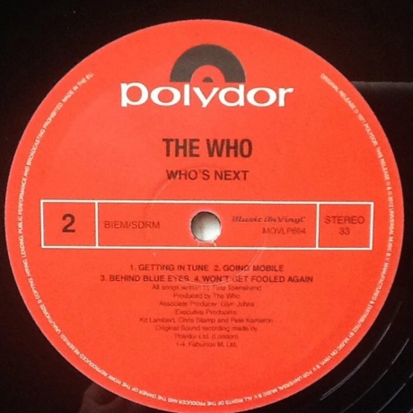 The Who - Who's Next (0600753411087) - фото 3