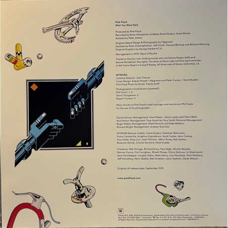 Pink Floyd - Wish You Were Here (50th Anniversary) (0198028767118) - фото 16