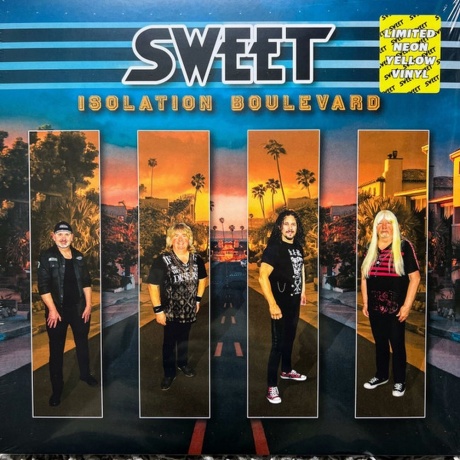 Sweet - Isolation Boulevard (Neon Yellow) (4250444193622) виниловая пластинка - фото 1