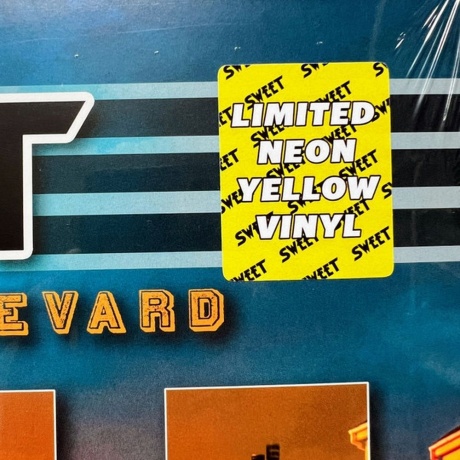 Sweet - Isolation Boulevard (Neon Yellow) (4250444193622) виниловая пластинка - фото 3