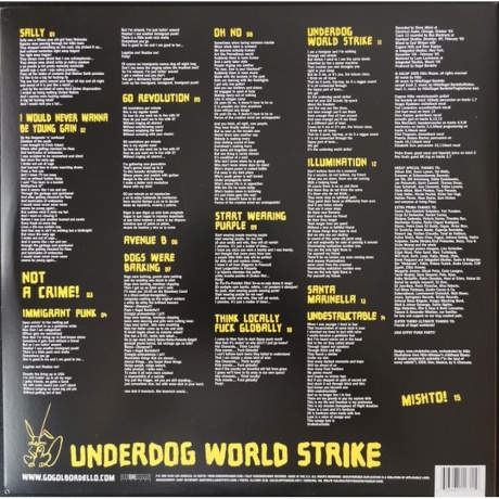 Gogol Bordello - Gypsy Punks (0603967127119) виниловая пластинка - фото 2