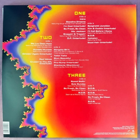 Outkast - Stankonia (25Th Anniversary) (Purple Marble) (0198029545913) виниловая пластинка - фото 2