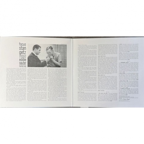 Stan Getz - Focus (Verve Vault) (0602478261718) виниловая пластинка - фото 3