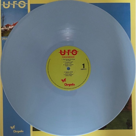 Ufo - Phenomenon (Sky Blue) (0840401718728) виниловая пластинка - фото 3