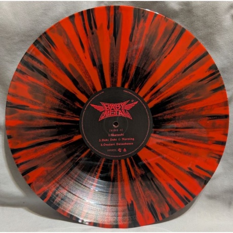 Babymetal - Babymetal (Red &amp; Black Splatter) (0711297411201) виниловая пластинка - фото 3