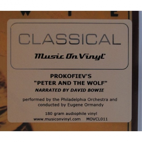 David Bowie - Peter And The Wolf (8718469536900) виниловая пластинка - фото 7