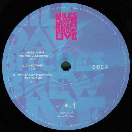 Miles Davis - Bitches Brew - Live (8713748981464) виниловая пластинка - фото 3