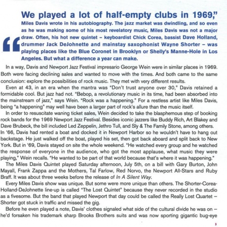 Miles Davis - Bitches Brew - Live (8713748981464) виниловая пластинка - фото 7