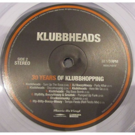 Klubbheads - 30 Years Of Klubbhopping (Transparent) (8719262042421) виниловая пластинка - фото 8