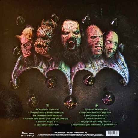 Lordi - Arockalypse (Black &amp; Gold Marbled) (8719262026223) виниловая пластинка - фото 2